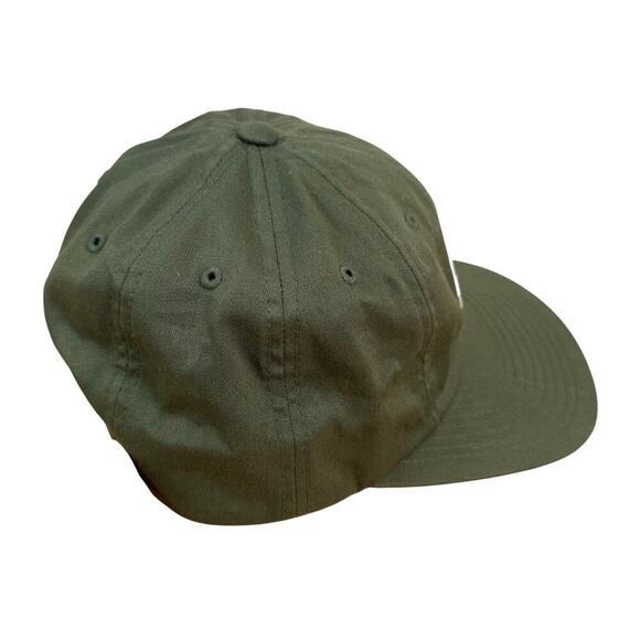 Herschel Supply Company Hat Olive Green leather strap Glenwood series - Picture 4 of 9
